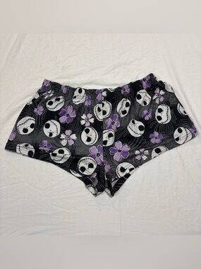 The Nightmare Before Christmas Sleep Shorts Sz XL Jack Skellington